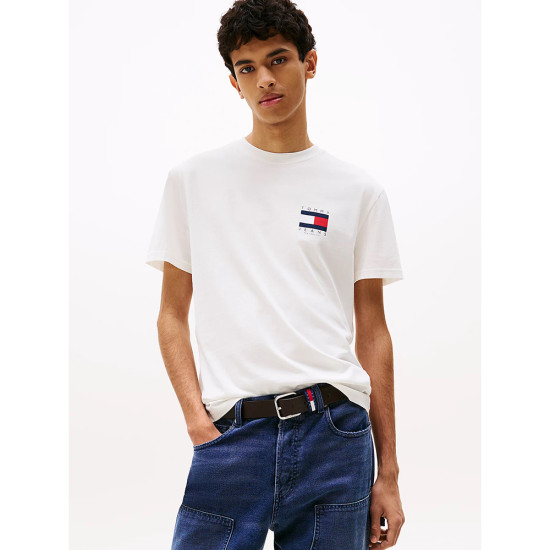 Tommy Hilfiger Ανδρική κοντομάνικη μπλούζα Back Flag Logo T-Shirt